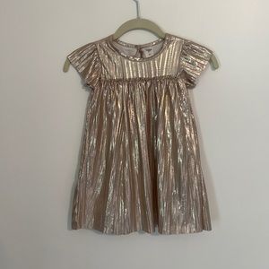 OshKosh gold dress (3T)